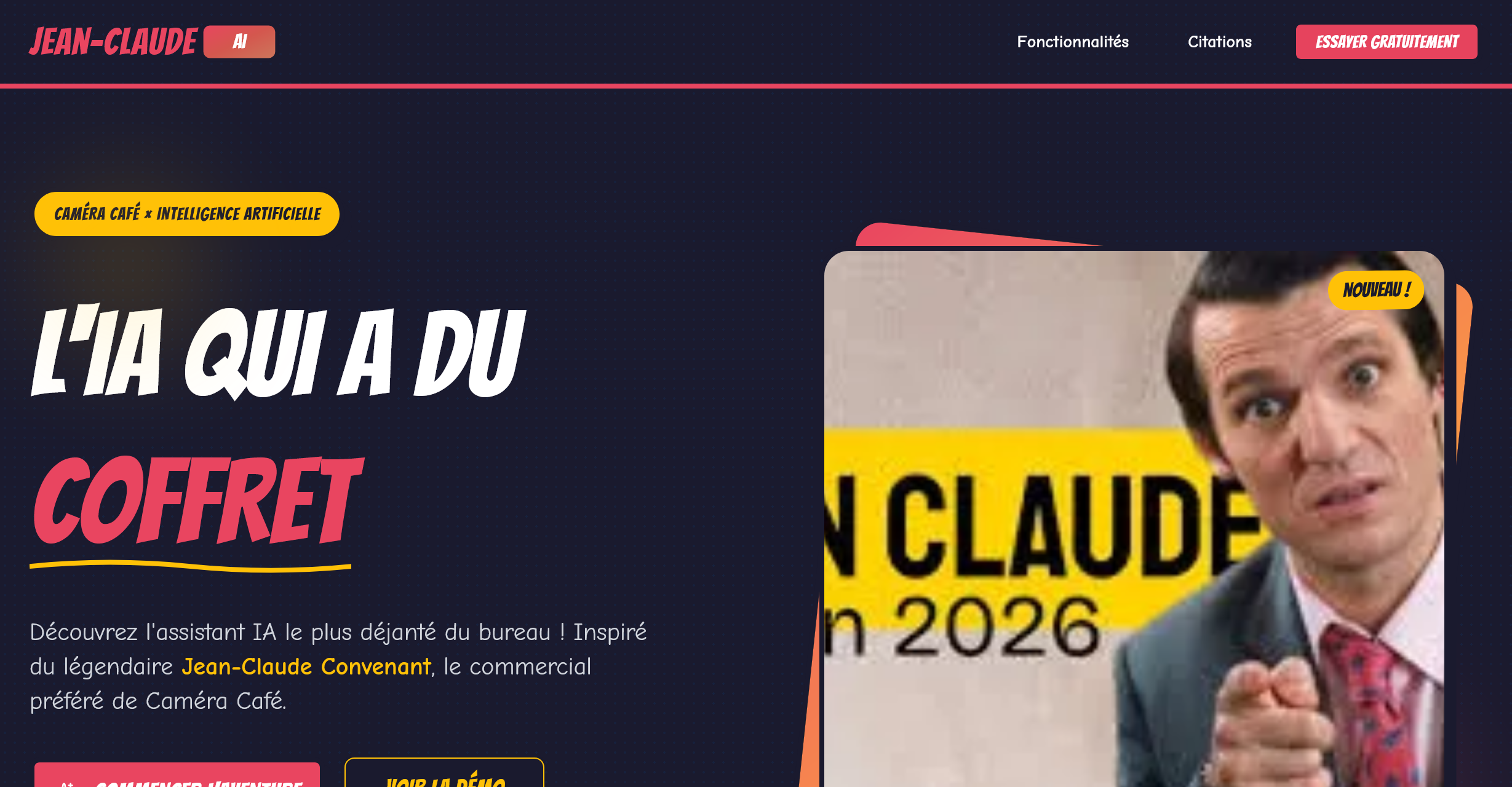 Jean-Claude AI screenshot